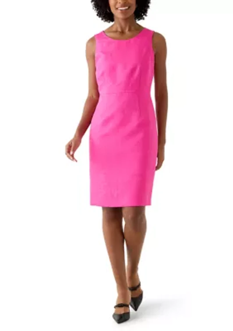 Jacquard Topper & Sheath Dress