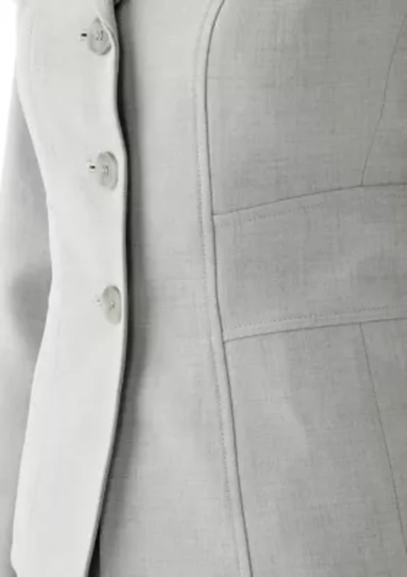 Three Button Lapel Jacket & Skirt