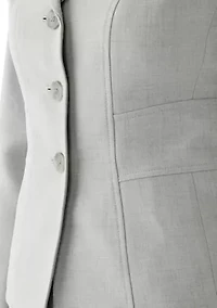 Three Button Lapel Jacket & Skirt