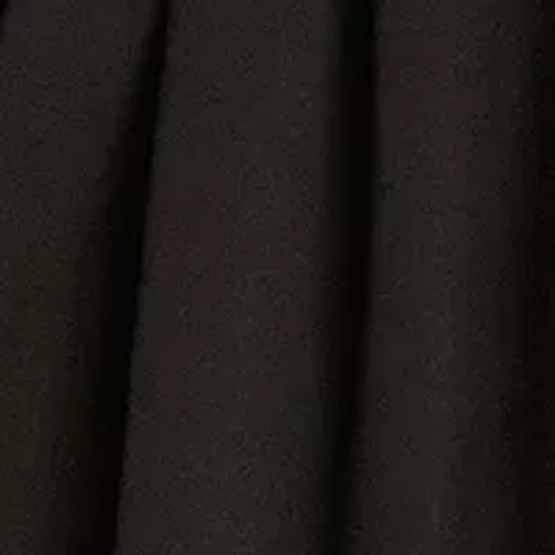 Women's Short Sleeve V-Neck Belted Solid Fit and Flare Dress