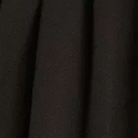 Women's Short Sleeve V-Neck Belted Solid Fit and Flare Dress