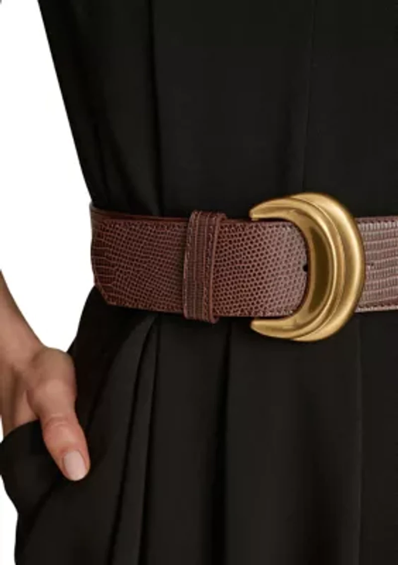 Women's Short Sleeve V-Neck Belted Solid Fit and Flare Dress