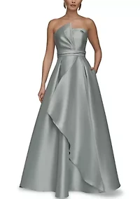 Women's Strapless Ballgown