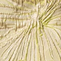 Women's Strapless Cascading Ruffle Jacquard Gown