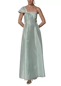 Women's Sleeveless Asymmetrical Maxi Dress