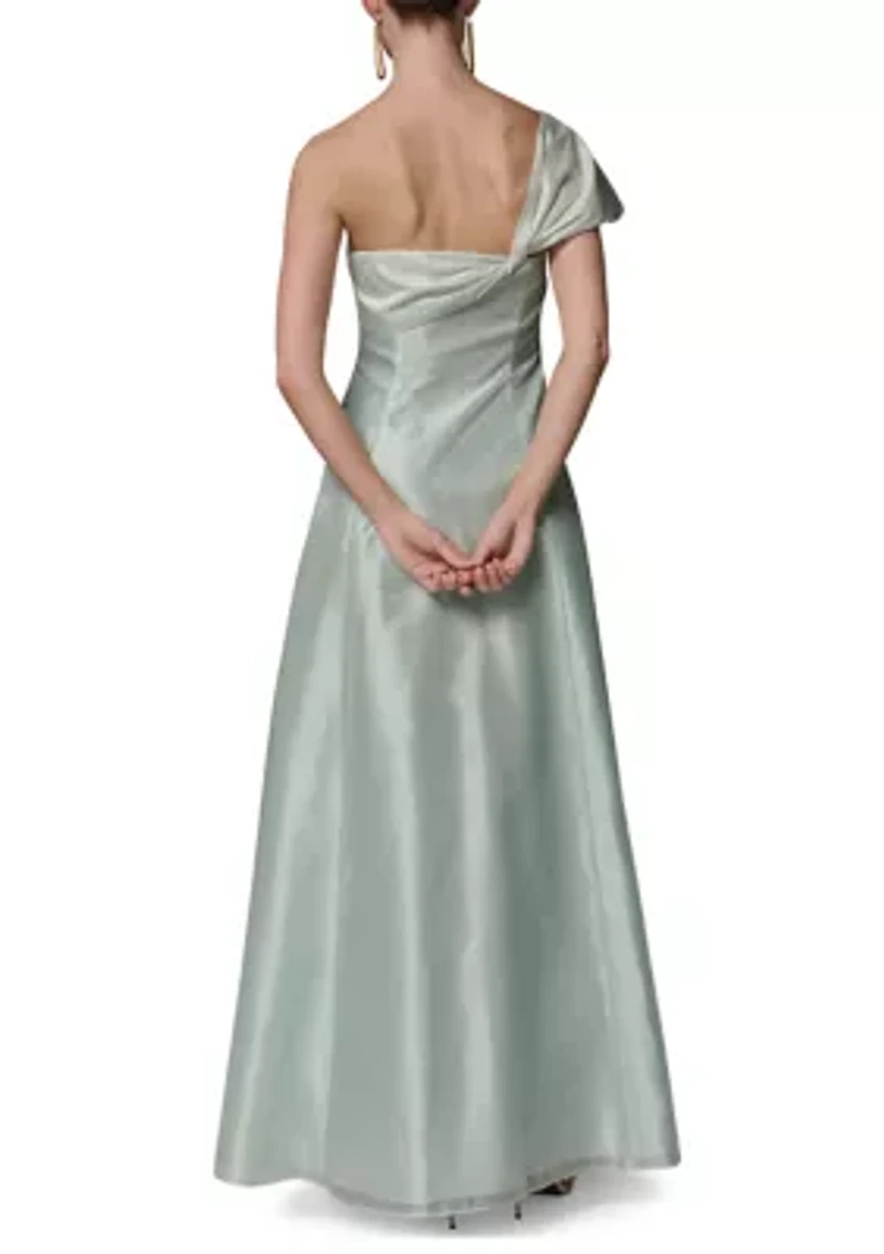 Women's Sleeveless Asymmetrical Maxi Dress