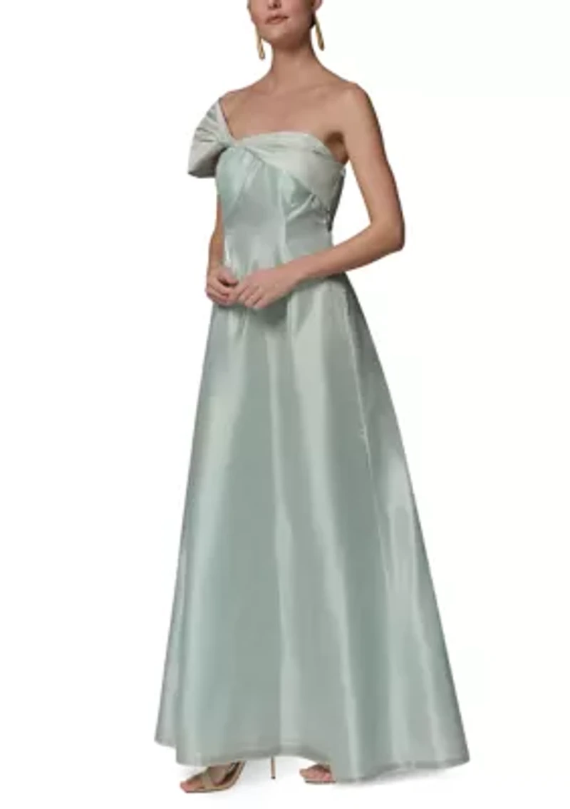 Women's Sleeveless Asymmetrical Maxi Dress