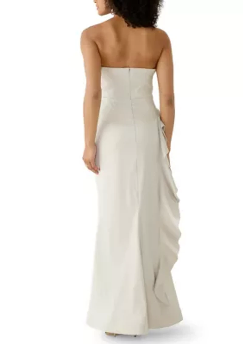 Women's Strapless Maxi Dress
