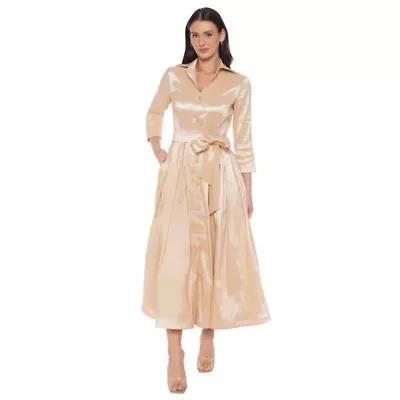 Collar Jacket Midi Dress