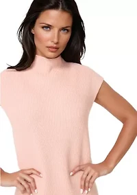 Funnel Neck Sweater Mini Dress