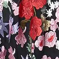 Floral Embroidered Two Piece Set