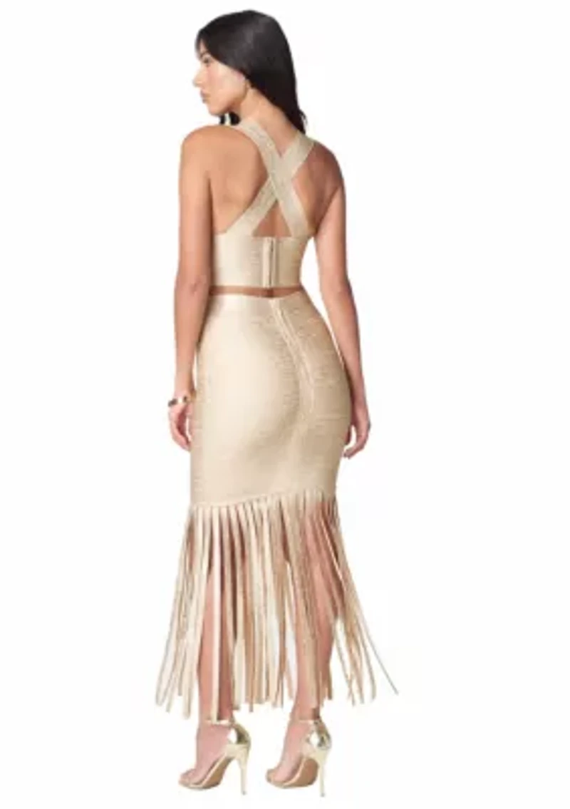 2 Piece Maxi Bandage X-Back Set