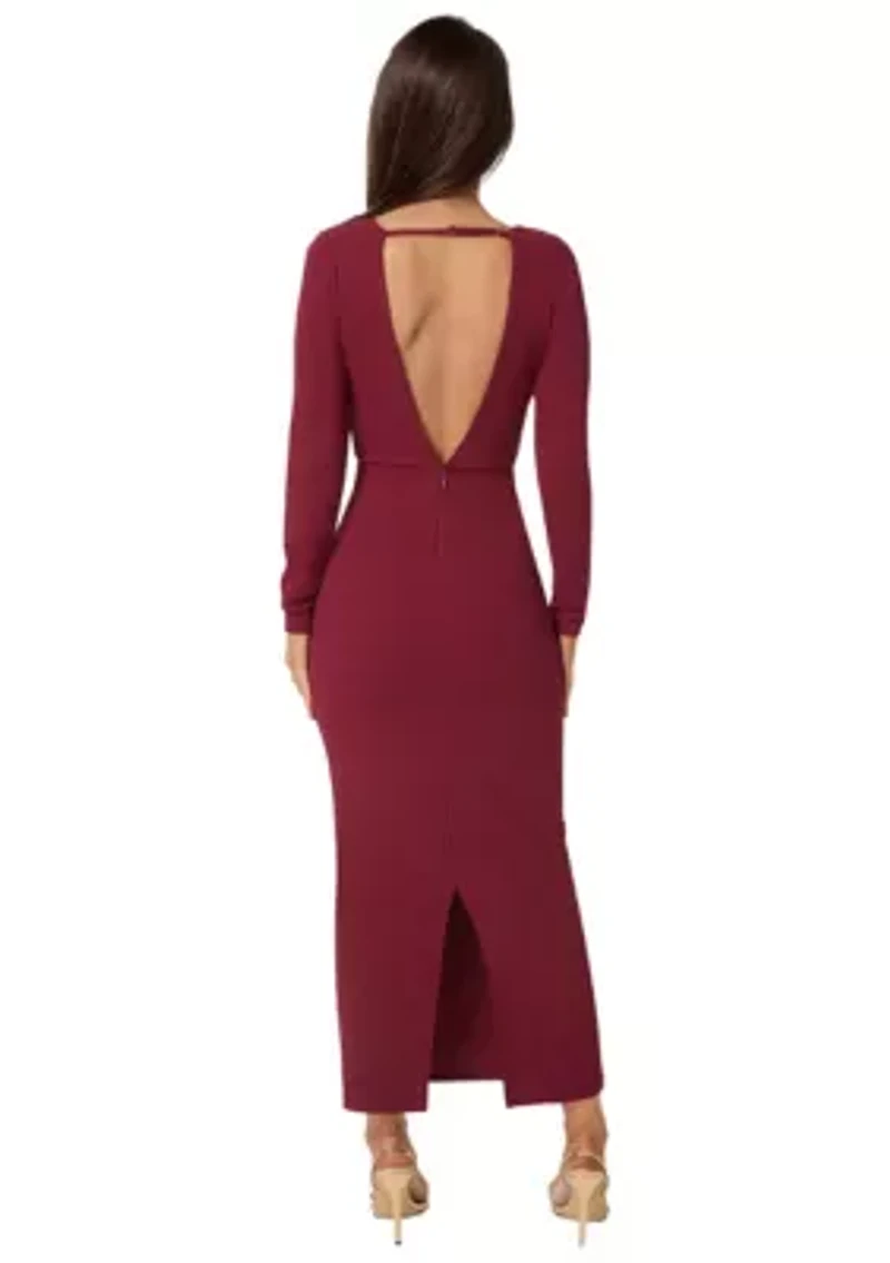 Open Back Ankle Dress