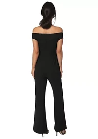Bare Cut Out Wide Leg Jumpsuit