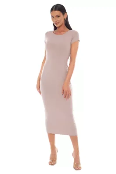 Rib Maxi T-Shirt Dress