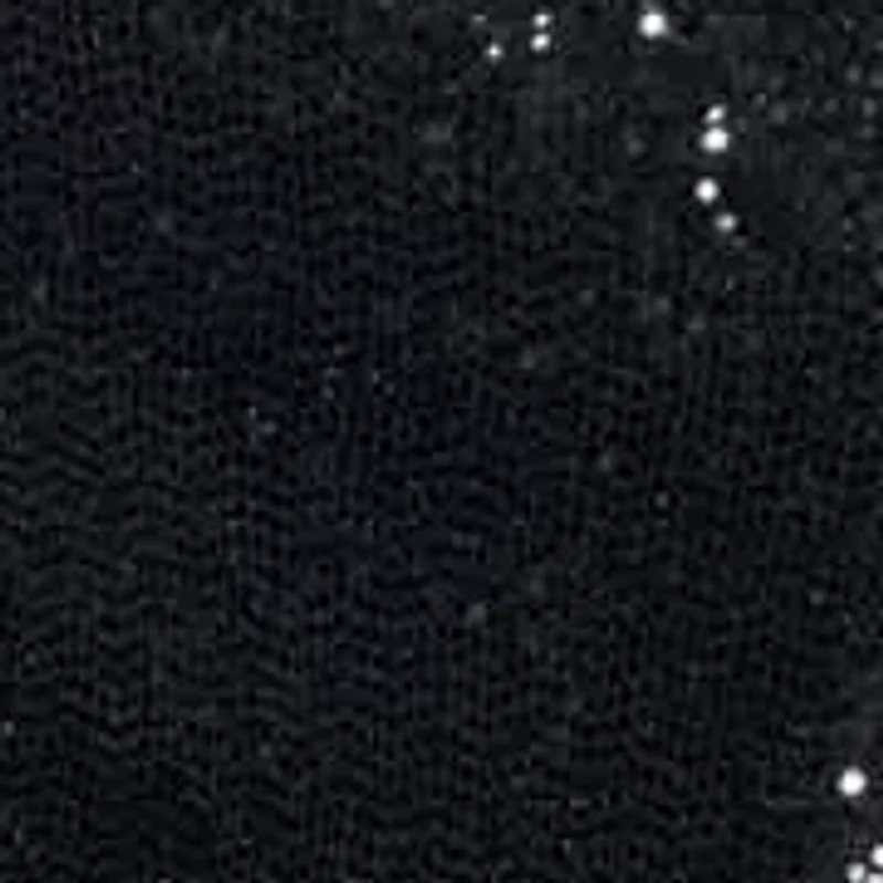 DISCO DOT MOCK NECK MIDI DRESS