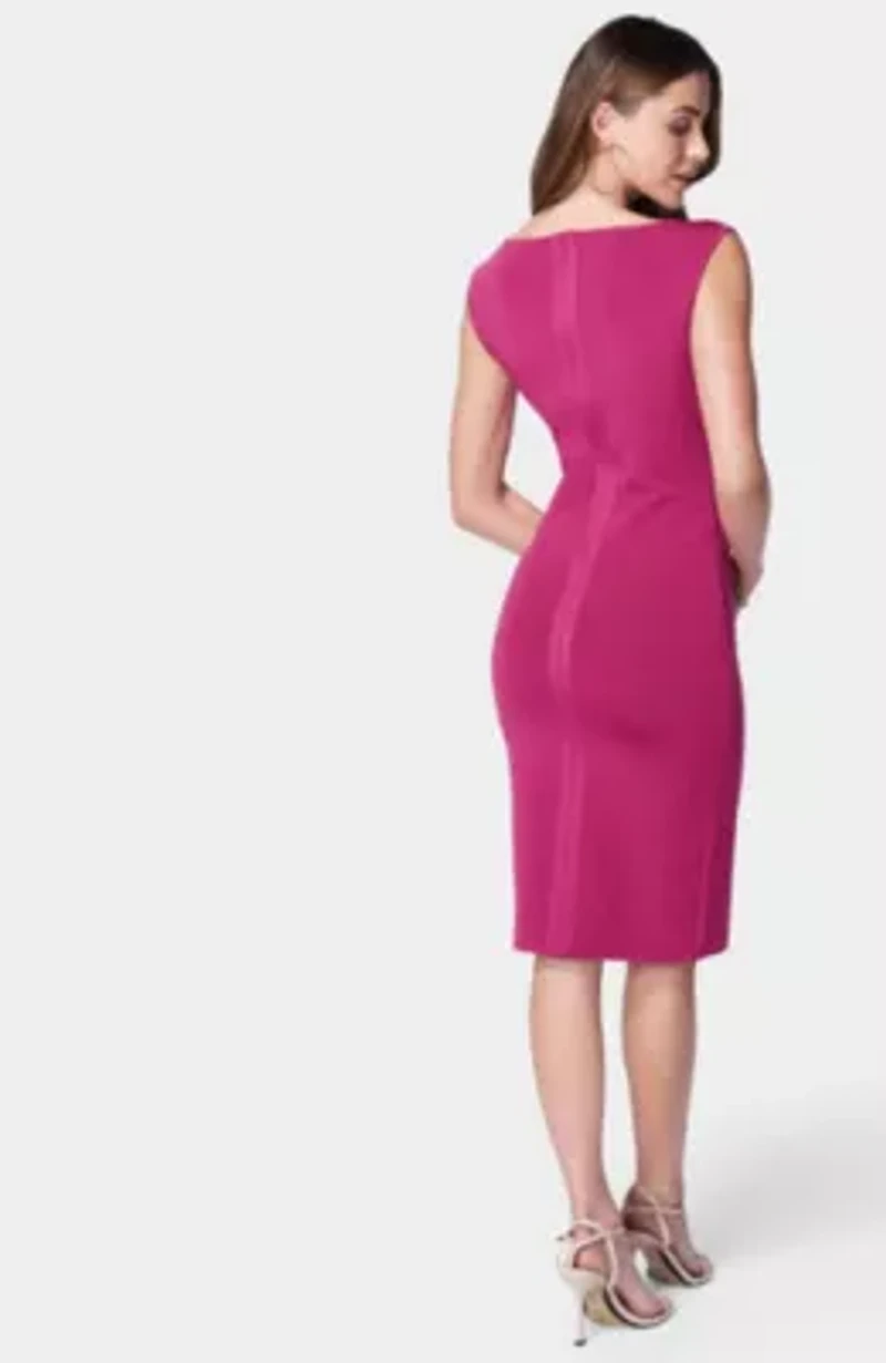 Bandage V Neck Dress