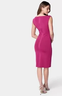Bandage V Neck Dress