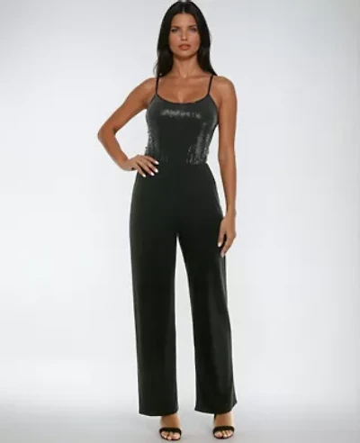 SCOOP NK DISCO DOT JUMPSUIT
