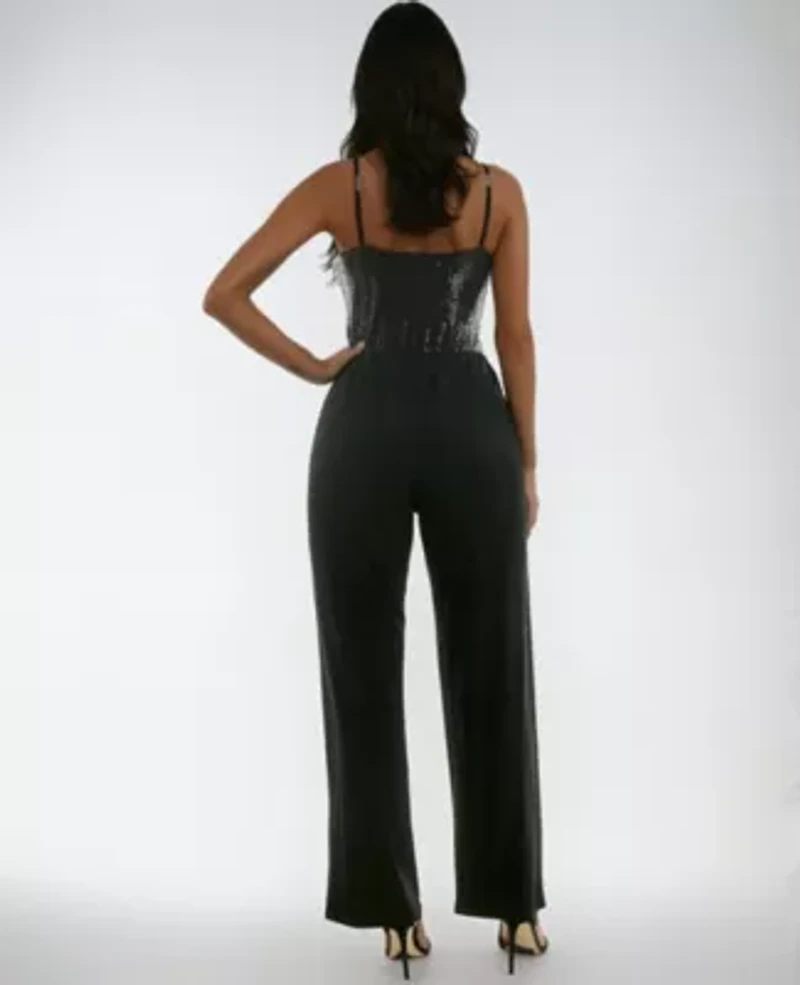 SCOOP NK DISCO DOT JUMPSUIT