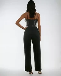 SCOOP NK DISCO DOT JUMPSUIT