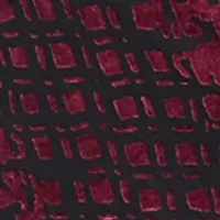 Women's Long Sleeve Off the Shoulder Velvet Midi Sheath Dress