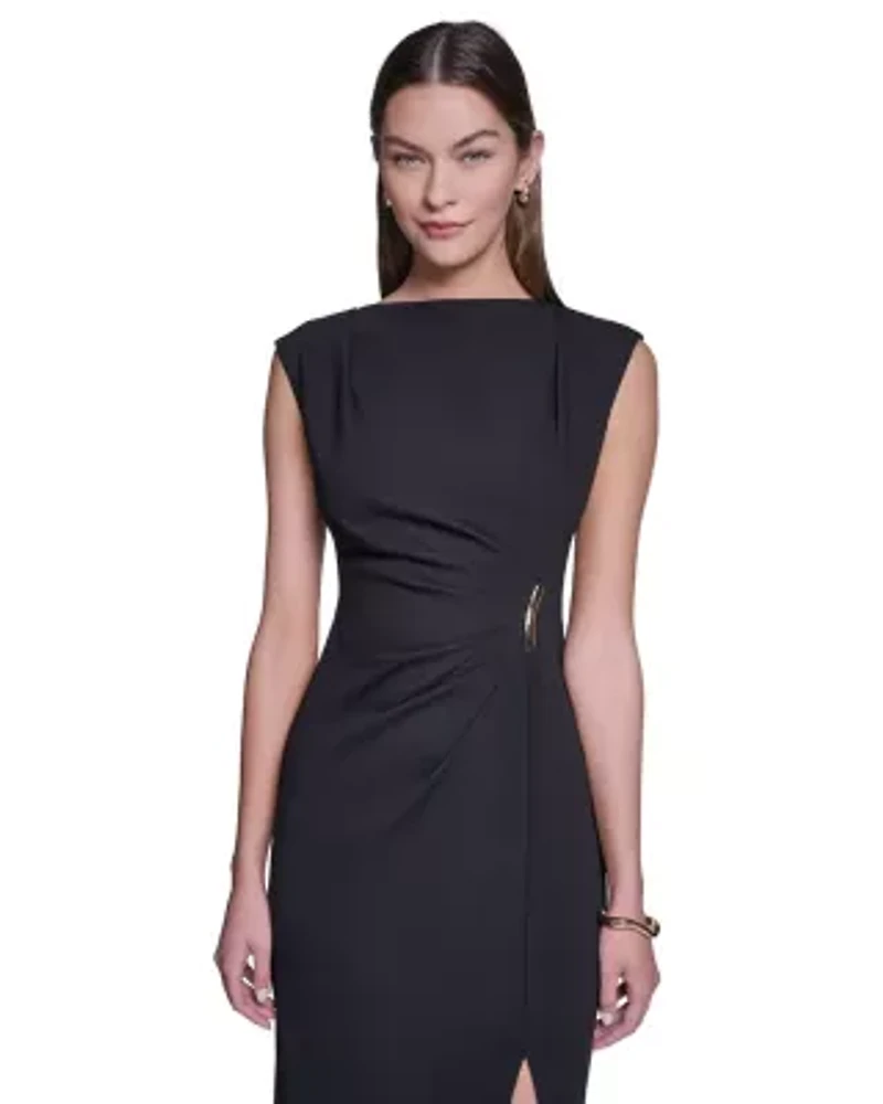 Sleeveless Bodycon With Hardware