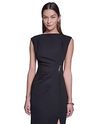 Sleeveless Bodycon With Hardware
