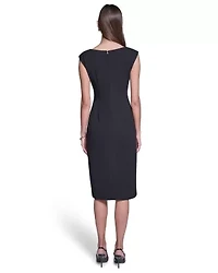 Sleeveless Bodycon With Hardware