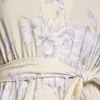 Floral Butterfly Sleeve Midi Dress