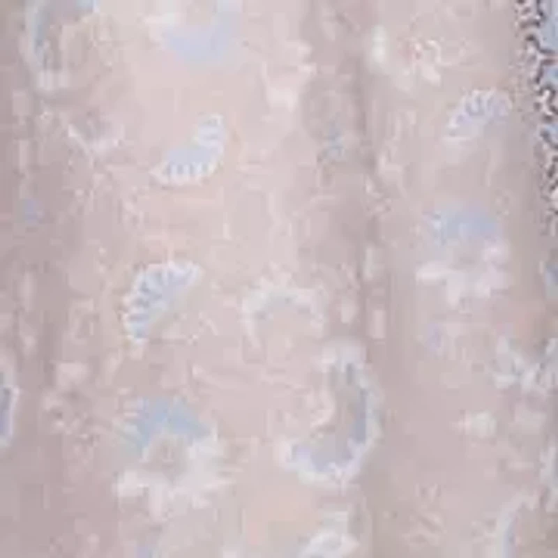 Paisley Printed V-Neck Maxi Dress