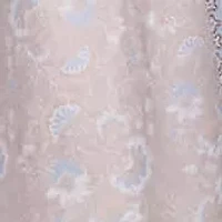 Paisley Printed V-Neck Maxi Dress