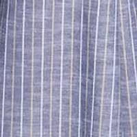 Stripped V-Neck Maxi Shirt Dress