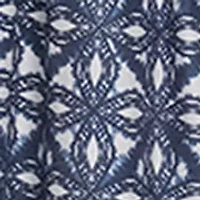 Women's Sleeveless Printed A-Line Dress