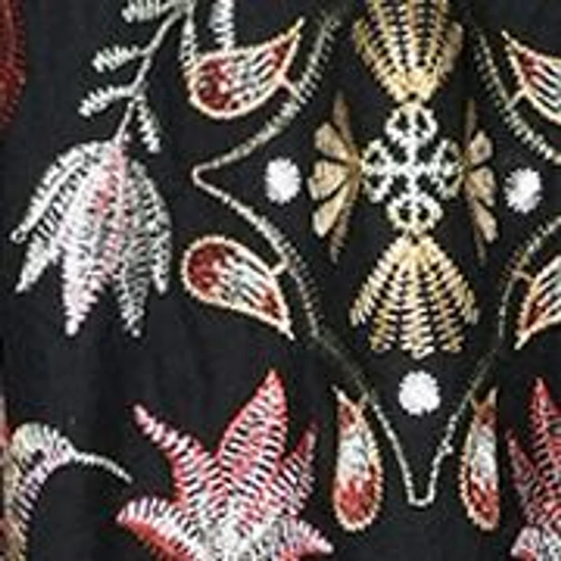 Women's Lydia Bubble Sleeve Square Neck Midi Dress