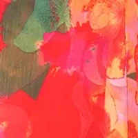 Women's Sleeveless Printed Midi Dress