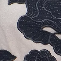 Women's Sleeveless Tie Shoulder Floral Overlay Midi Dress
