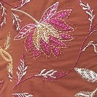 Women's Long Sleeve Floral Printed Midi Dress