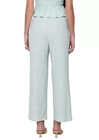 Women's Serenity Gingham Cropped Pants