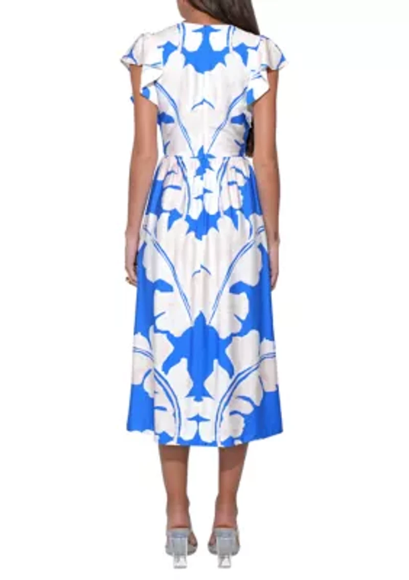 Women's Printed A-Line Dress