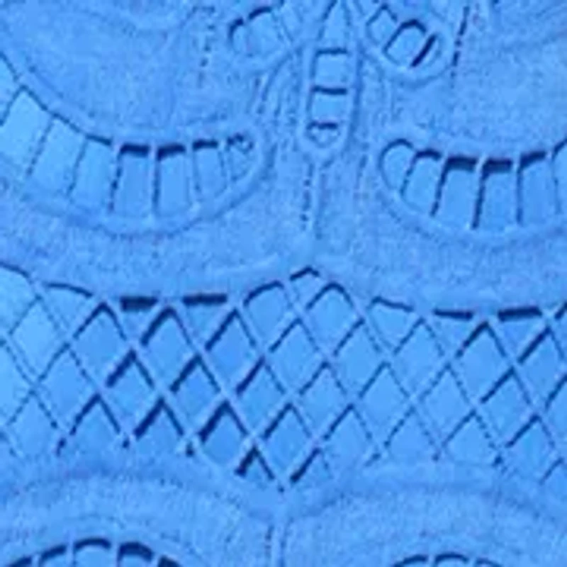 Women's Solid Lace Sheath Midi Dress