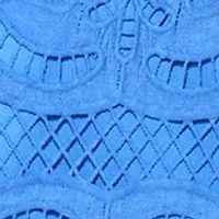 Women's Solid Lace Sheath Midi Dress