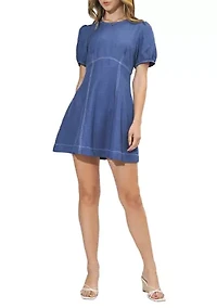 Women's Fatima Short Sleeves Mini Dress