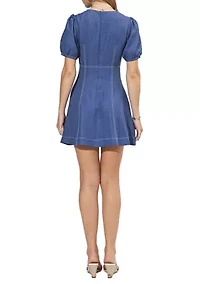 Women's Fatima Short Sleeves Mini Dress