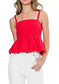 Women's Holly Bubble Baby Doll Top