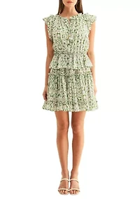 Women's Betty Ruffled Mini Dress