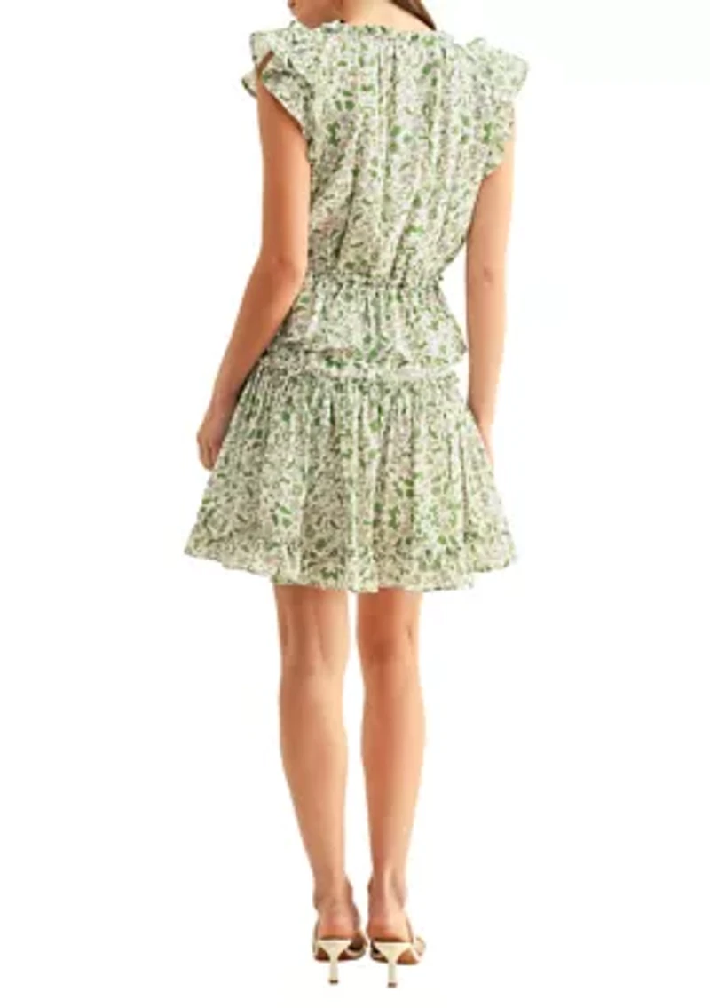 Women's Betty Ruffled Mini Dress