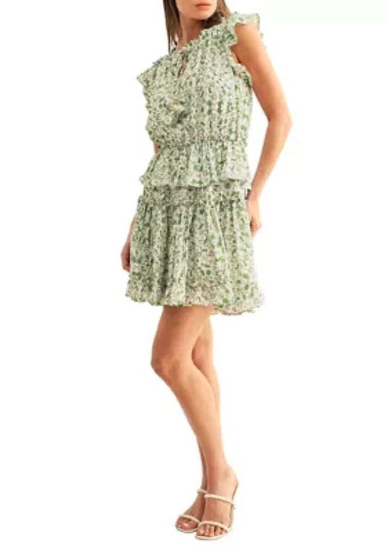 Women's Betty Ruffled Mini Dress