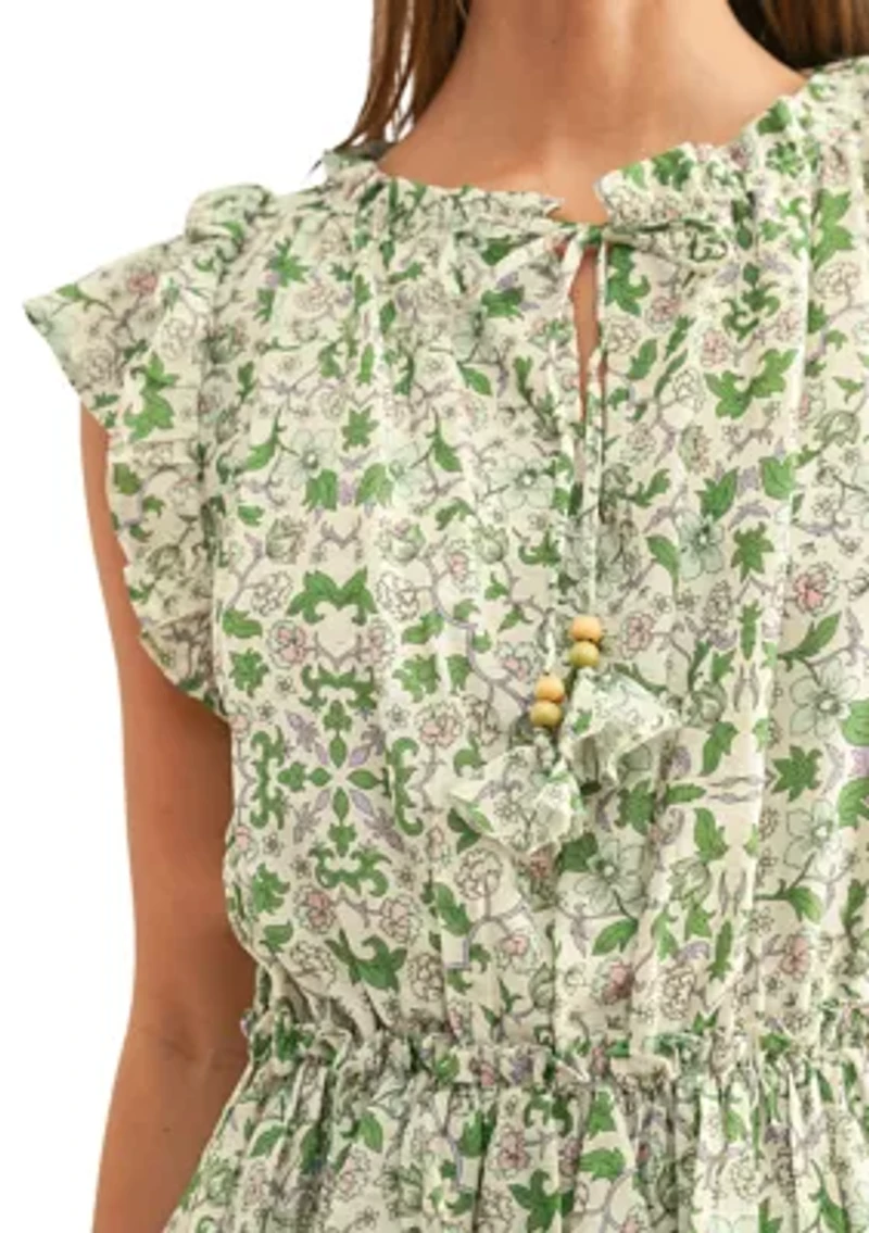 Women's Betty Ruffled Mini Dress