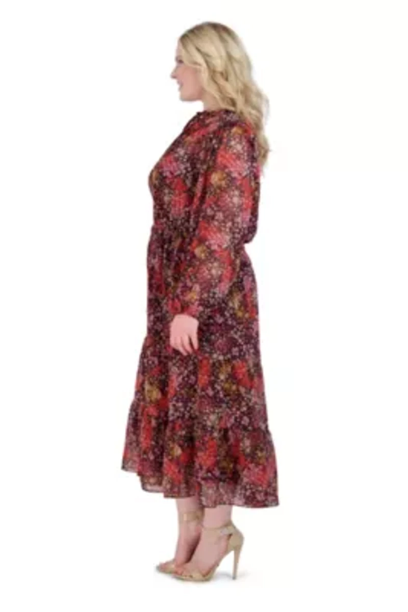 RUFFLE DRAWSTRING MIDI